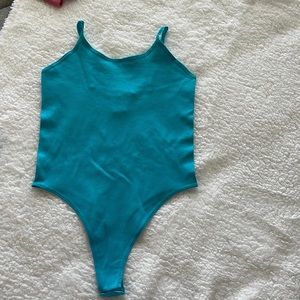 Blue Bodysuit (thong)